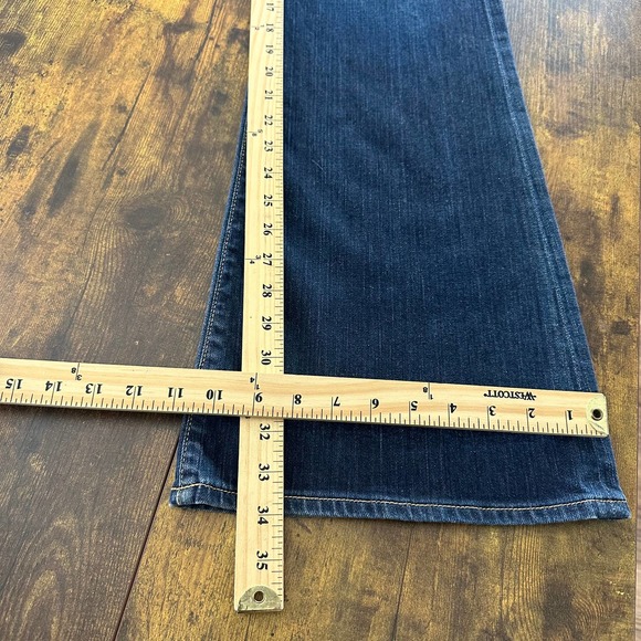 Big Star Honey flare jeans women's size 29R medium wash rodeo western country - Picture 11 of 12